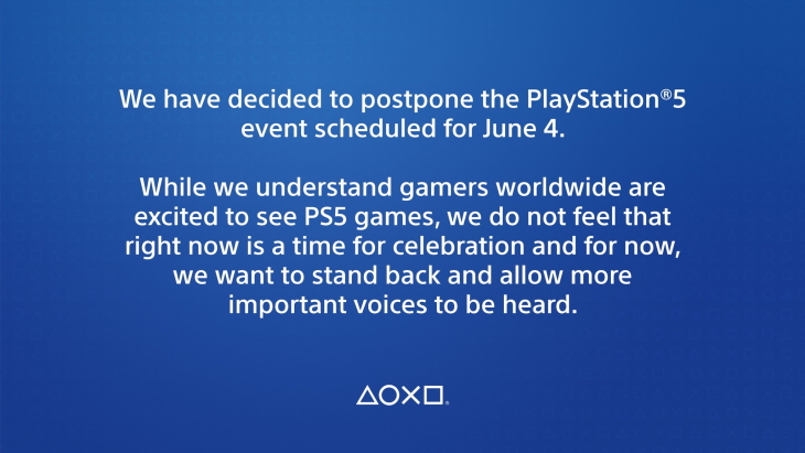 PlayStation Future of Gaming Showcase Postponed due to George Floyd Death  and Aftermath - Niche Gamer